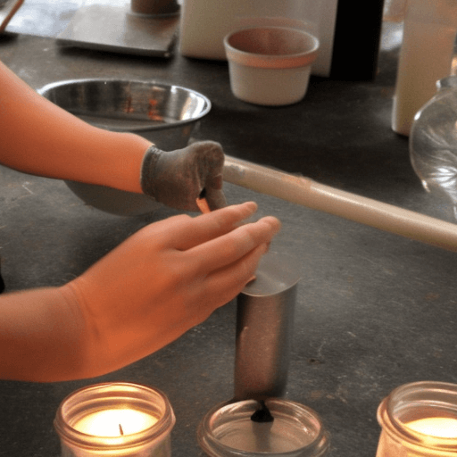 organic essential oils in candle making for homes
